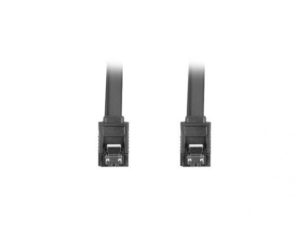 Lanberg Kabel SATA III(6GB/S)30 cm  CA-SASA-14CU-0030-BK
