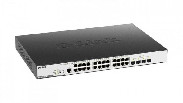 D-Link Przełącznik Smart DGS-3000-28XMP Switch 24xGE PoE 4xSFP+