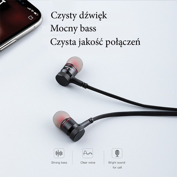 AWEI Słuchawki stereo Bluetooth G10BL czarne