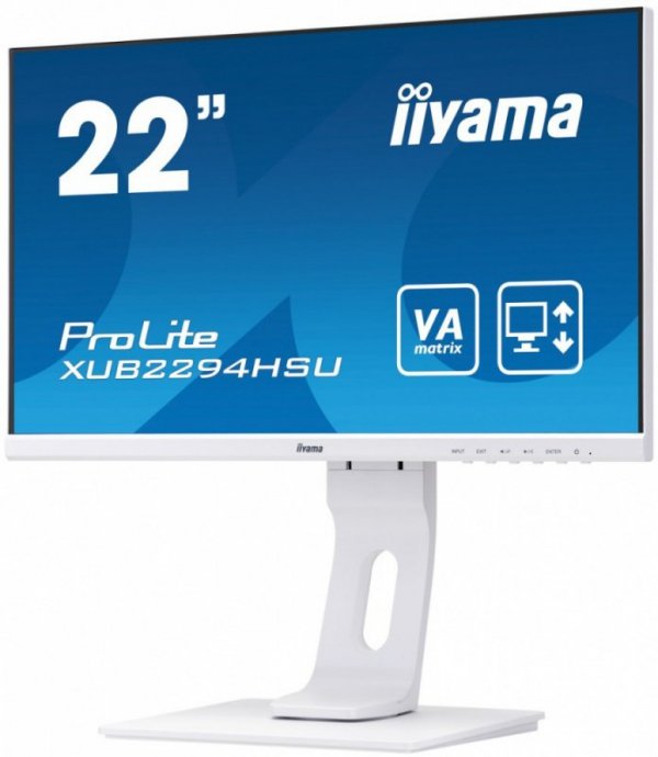 IIYAMA Monitor 21,5 XUB2294HSU- VA,FLHD,HDMI,DP,VGA,USB