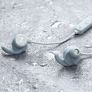 AUKEY EP-B60 Light Grey słuchawki Bluetooth | wodoodporne IPX6 | automatyczne on/off | BT 5.0+EDR | A2DP | AVRCP | HFP | HSP | A