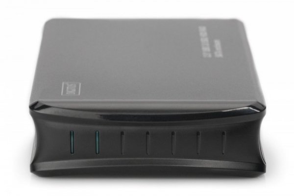 Digitus Obudowa zewnętrzna USB 3.0 na dysk SSD/HDD 2.5 cala RAID SATA, JBOD, RAID0, RAID1, Aluminiowa