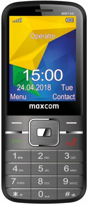Maxcom Telefon MM 144 Dual Sim