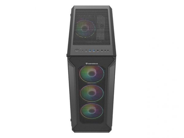 Genesis Obudowa Irid 505 V2 z oknem, ARGB, USB 3.0