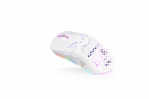 MODECOM Przewodowa mysz optyczna Volcano Shinobi 3360 Biała