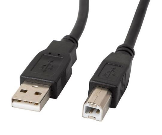 Lanberg Kabel USB-A(M)-&gt;USB-B(M) 2.0 1M CZARNY