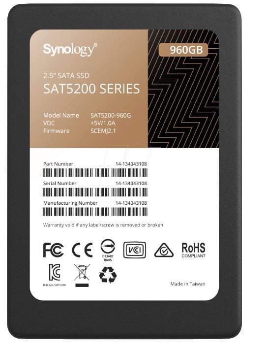 Synology Dysk twardy SAT5200-960G 960GB 2,5&#039; 7mm SATA 6Gb/s