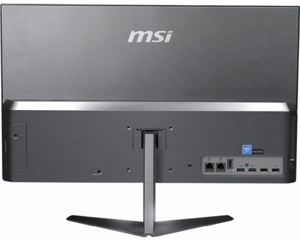 MSI Komputer AiO PRO 24X 10M-042EU WIN10/i5-10210U/8GB/512SSD/UMA/WiFi/USB/HDMI/RJ45/Speakers/Silver/23.8