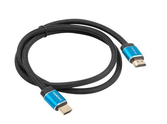 Lanberg Kabel HDMI M/M V2.0 1M PEŁNA MIEDŹ CZARNY BOX PREMIUM CERTYFIKAT