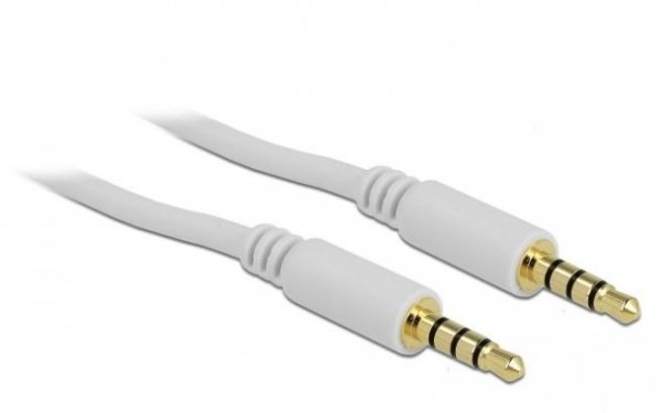 Delock Kabel audio minijack 3.5mm M/M 4 PIN 2m