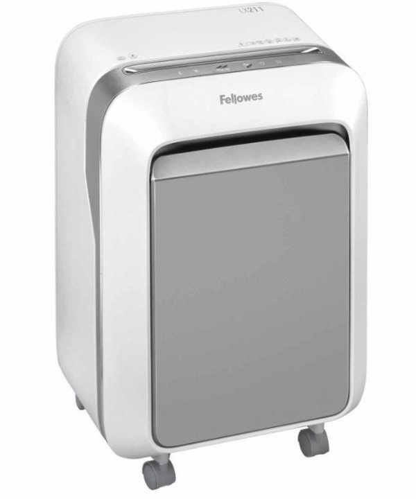 Fellowes Niszczarka LX211 biała P-5 ścinki 2x12mm