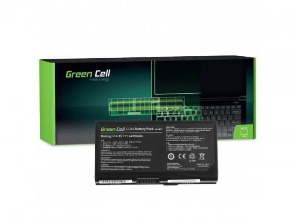 Green Cell Bateria do Asus G71 M70 A42-M70 14,4V 4,4Ah