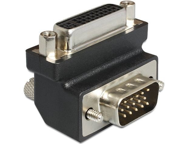 Delock Adapter DVI-I(M) (24+5) DUAL LINK-VGA(M)