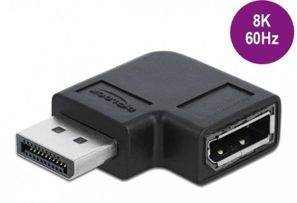 Delock Adapter DISPLAYPORT M-DISPLAYPORT(F) 8K