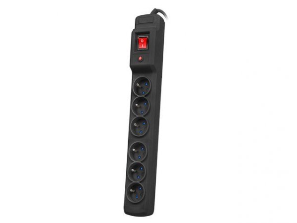 Armac Listwa zasilająca 3m multi 6M czarna M6/30/CZ