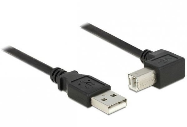 Delock Kabel USB-A(M)-US B-B(M) 2.0 50cm czarny