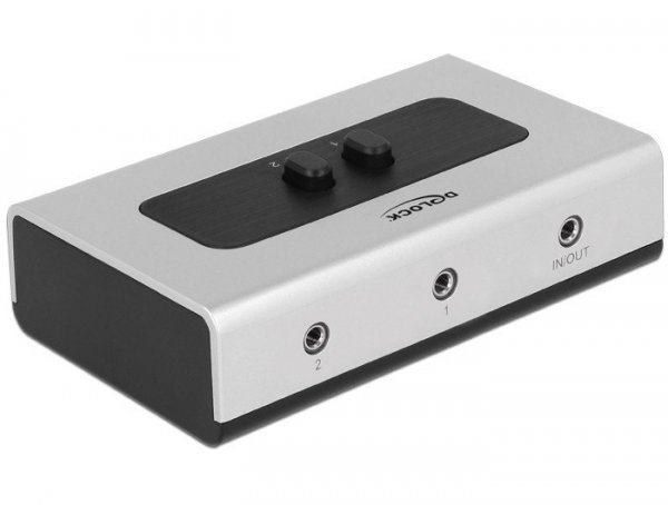 Delock Adapter Switch Audio Stereo 3x minijack