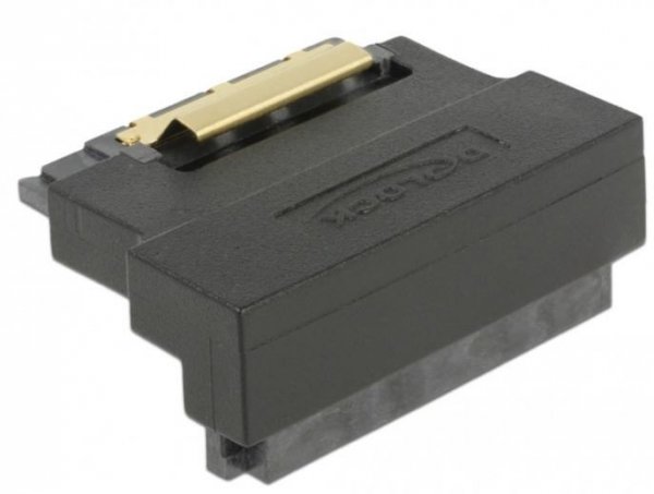 Delock Adapter SATA 22 PIN M/F Kątowy 90&quot;