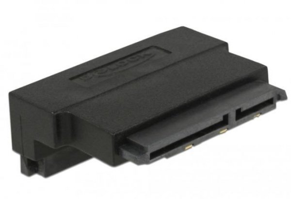 Delock Adapter SATA 22 PIN M/F Kątowy 90&quot;