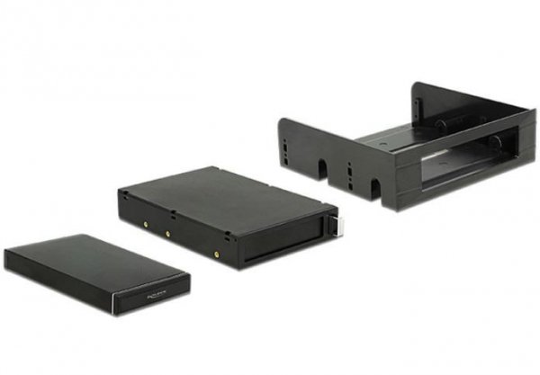 Delock Kieszeń HDD wewnętrzna + zewnętrzna HDD 2.5 SATA USB