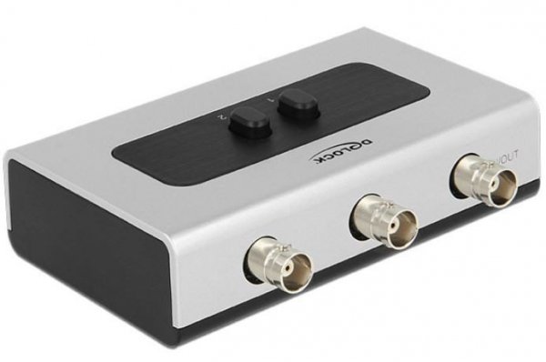 Delock Switch 2x  BNC dwukierunkowy