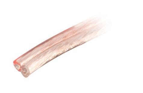 Lanberg Kabel głośnikowy 2x1.5mm2 100m przezroczysty