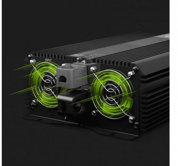 Green Cell Przetwornica napięcia Inwerter 12V 2000W/4000W