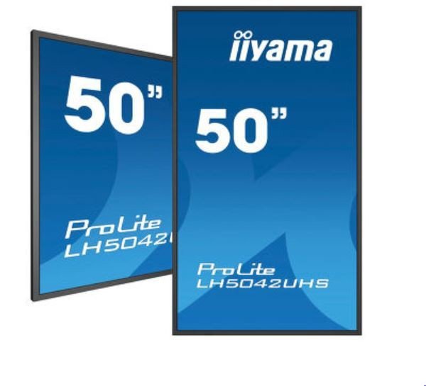 IIYAMA Monitor wielkoformatowy 49.5 cala LH5042UHS-B3 4K,18/7,SDM,IPS,LAN,PION,500cd/m2,OS8.0