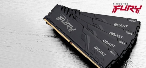Kingston Pamięć DDR4 FURY Beast 8GB(1*8GB)/3733 CL19