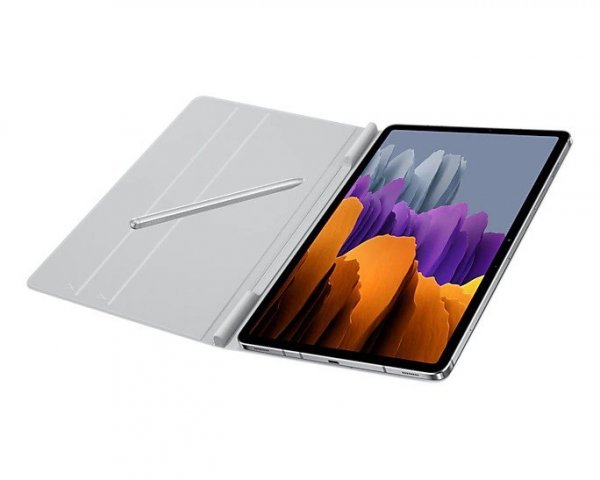 Samsung Etui Bookcover TabS7 Light Gray EF-BT630PJEGEU