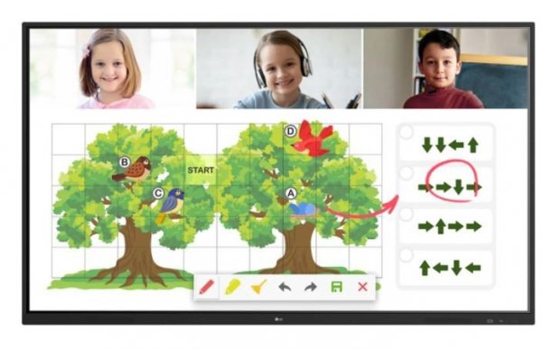 LG Electronics Monitor interaktywny 65 cali 65TR3DJ-B IR UHD Multi Touch