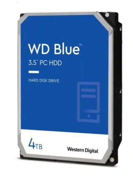 Western Digital Dysk Blue 4TB 3,5&#039;&#039; 256MB SATAIII/5400rpm SMR