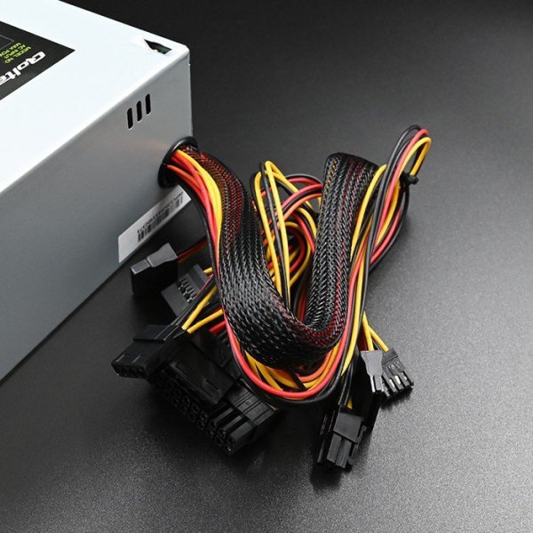 Qoltec Zestaw zasilacz PCI-E Smart 1600W + ATX SilentLine 350W