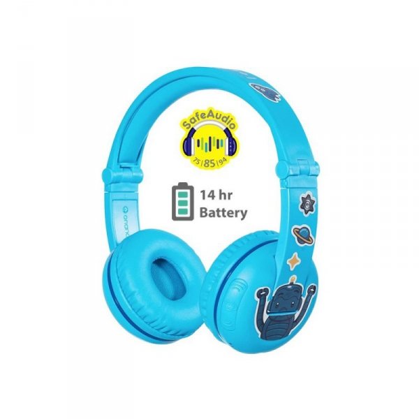 Buddy Phones Słuchawki Bluetooth Play Glacier niebieski