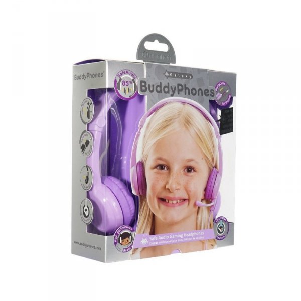Buddy Phones Słuchawki Galaxy Lila