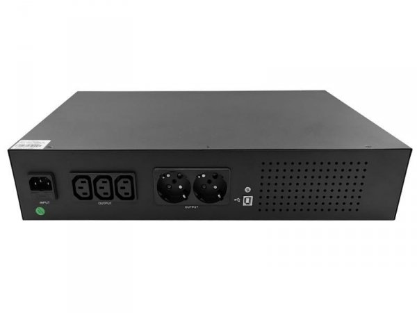 AVIZIO POWER Zasilacz awaryjny UPS 1000VA 600W 2x7AH Rack