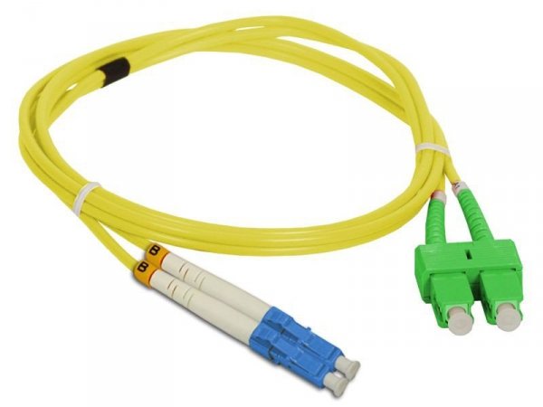 ALANTEC Kabel Patch cord SM SC/APC-LC duplex 9/125 5.0m