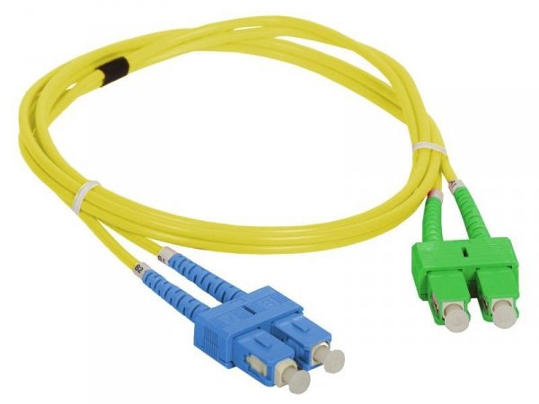 ALANTEC Kabel Patch cord SM SC/APC-SC duplex 9/125 5.0m