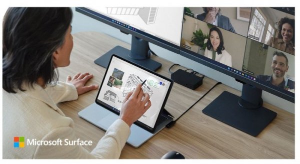 Microsoft Surface Laptop Studio Win10Pro i7-11370H/32GB/2TB/RTXA2000 4GB/14.4 cala Commercial Platinum AIK-0034