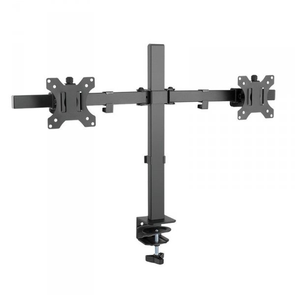 LogiLink Uchwyt na 2 monitory VESA, 17-27 cali, 7kg max