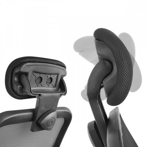 Maclean Siatkowe krzesło biurowe z wysokim oparciem Ergo Office ER-413