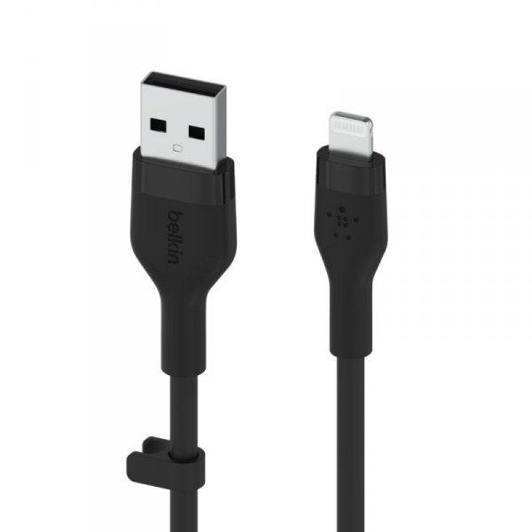Belkin Kabel BoostCharge USB-A do Lightning silikonowy 2m, czarny