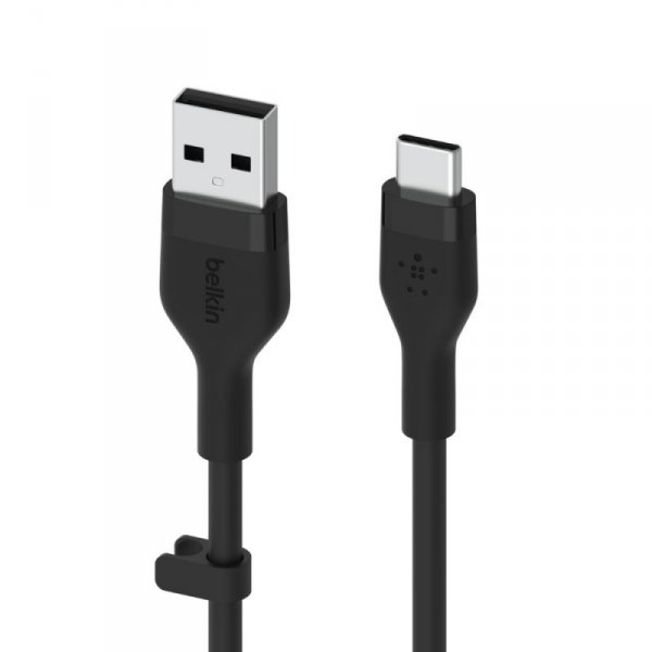 Belkin Kabel BoostCharge USB-A do USB-C silikonowy 3m, czarny