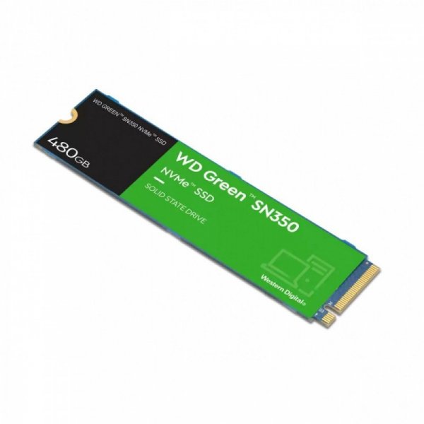 Western Digital Dysk SSD Green  480GB M.2 2280 SN350 NVMe PCIe