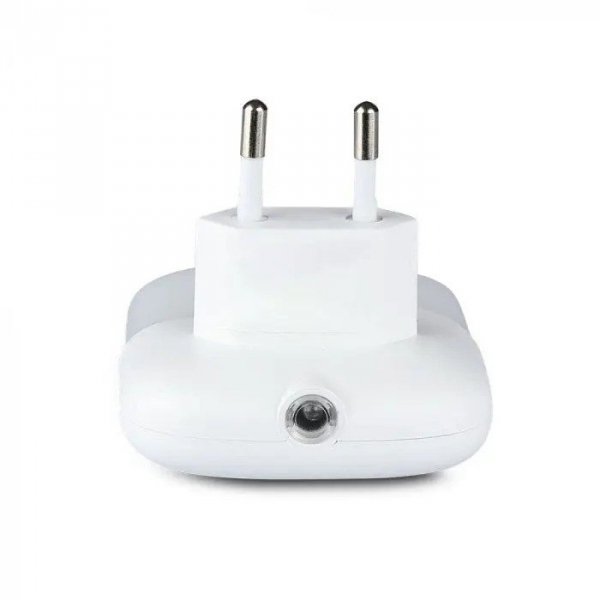V-tac Lampka nocna do gniazdka LED USB 4000K