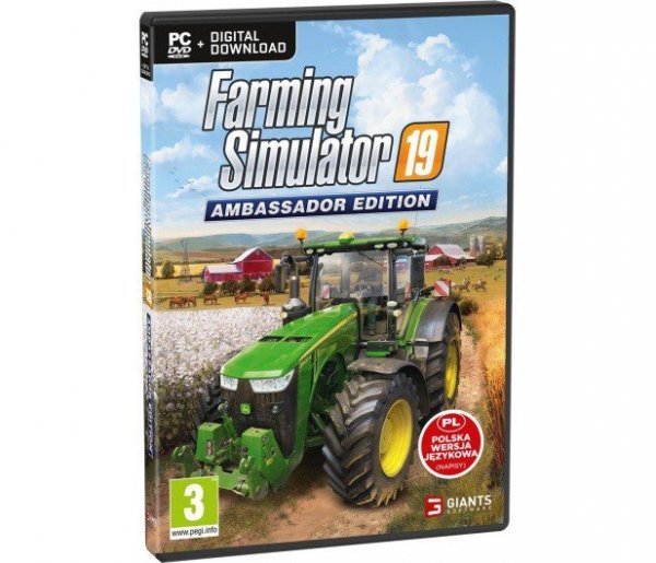 Cenega Gra PC Farming Simulator 19 Ambassador Edition