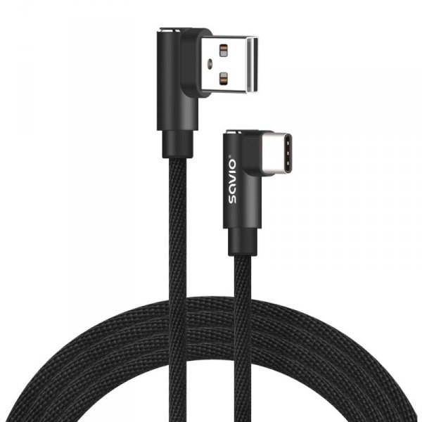 Savio Kabel z dwustronnym złączem USB USB C - USB A 2m, CL-164