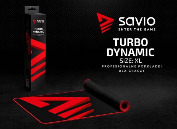 Savio Podkładka pod mysz 900x400 Turbo Dynamic XL