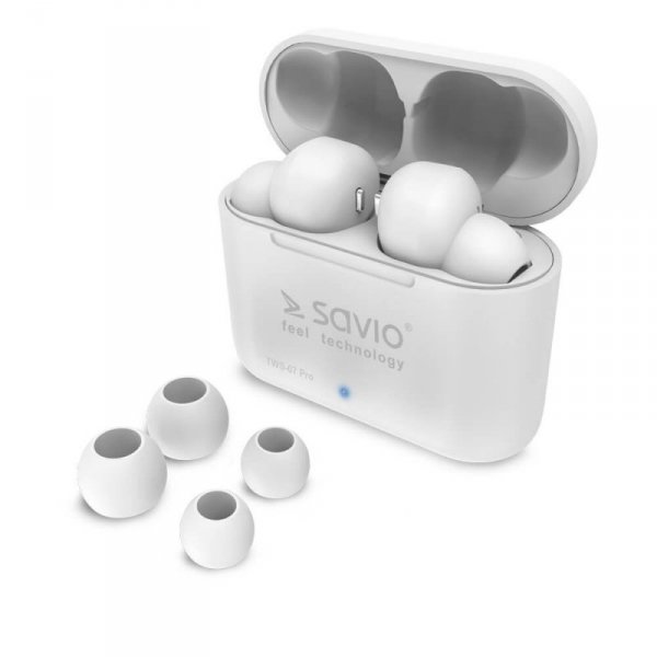 Savio Słuchawki Bluetooth z mikrofonem, TWS-07