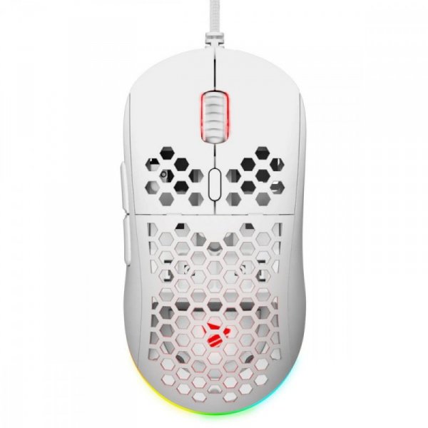 Savio Mysz gamingowa HEX-R biała